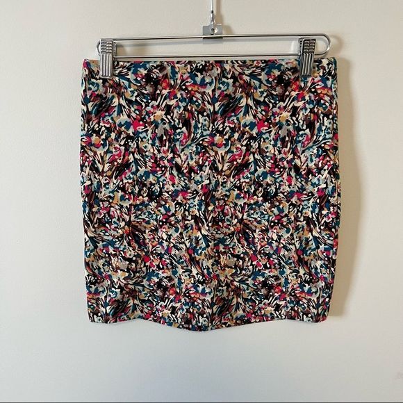 BCBGeneration Pull On Mini  Skirt Multicolour Abstract Pattern - Picture 3 of 10